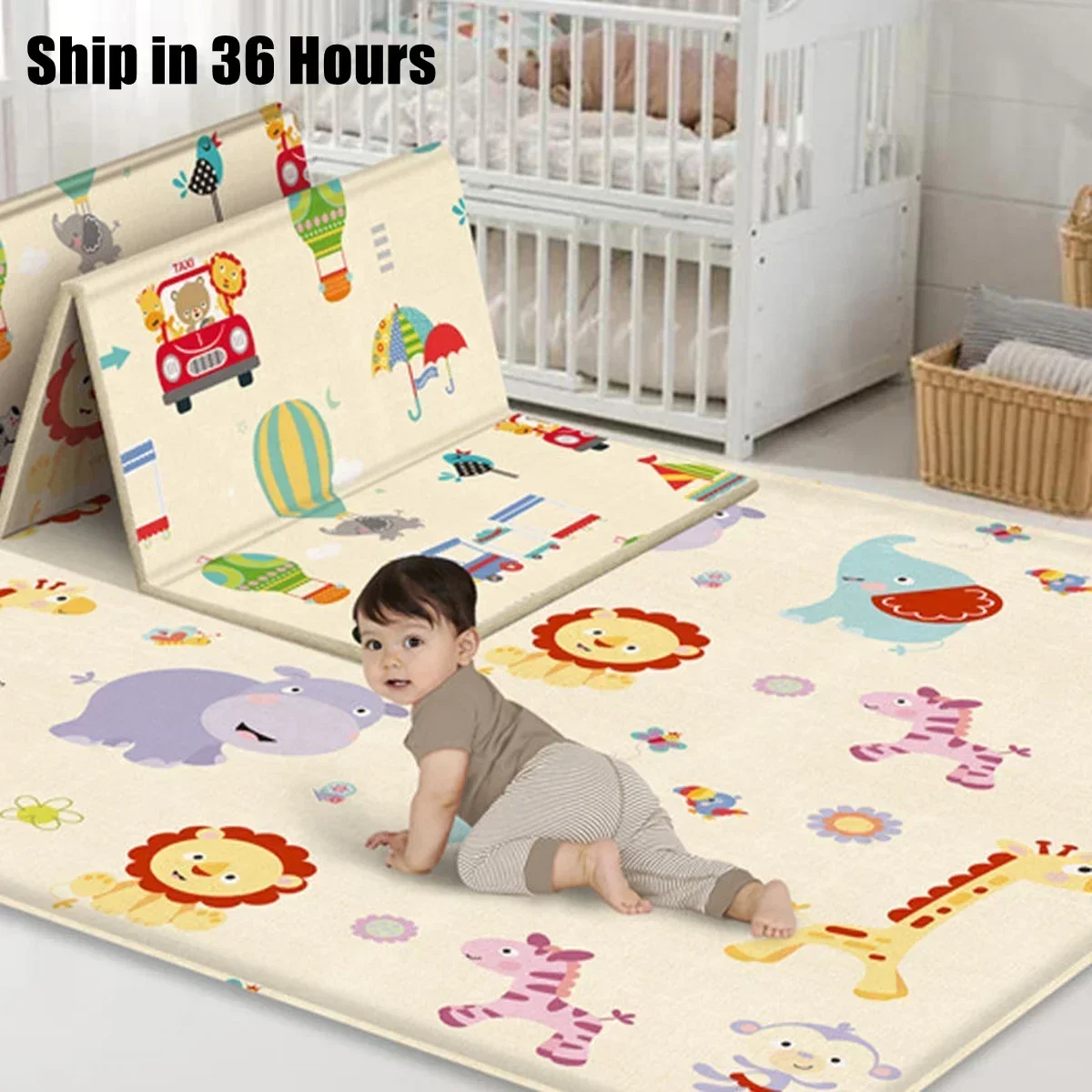 Foldable Non-Toxic Baby Play M - Baby Nursery Game ulasan dan harga