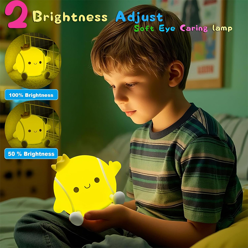 Cute Tennis Night Light Silico - Baby Nursery Table Lamp ulasan dan harga