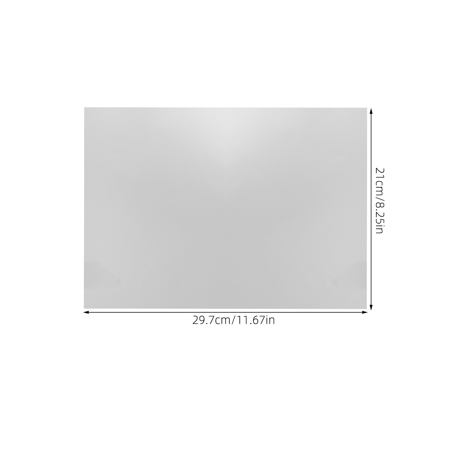 Clear Flexible Resin Plastic M - Baby Nursery Mirror ulasan dan harga