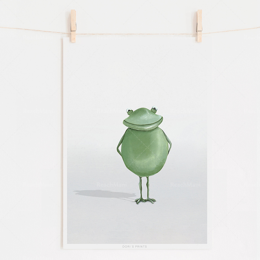 Baby lazy print, safari animal - Baby Nursery Mirror ulasan dan harga