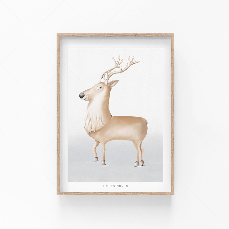 Baby lazy print, safari animal - Baby Nursery Mirror ulasan dan harga