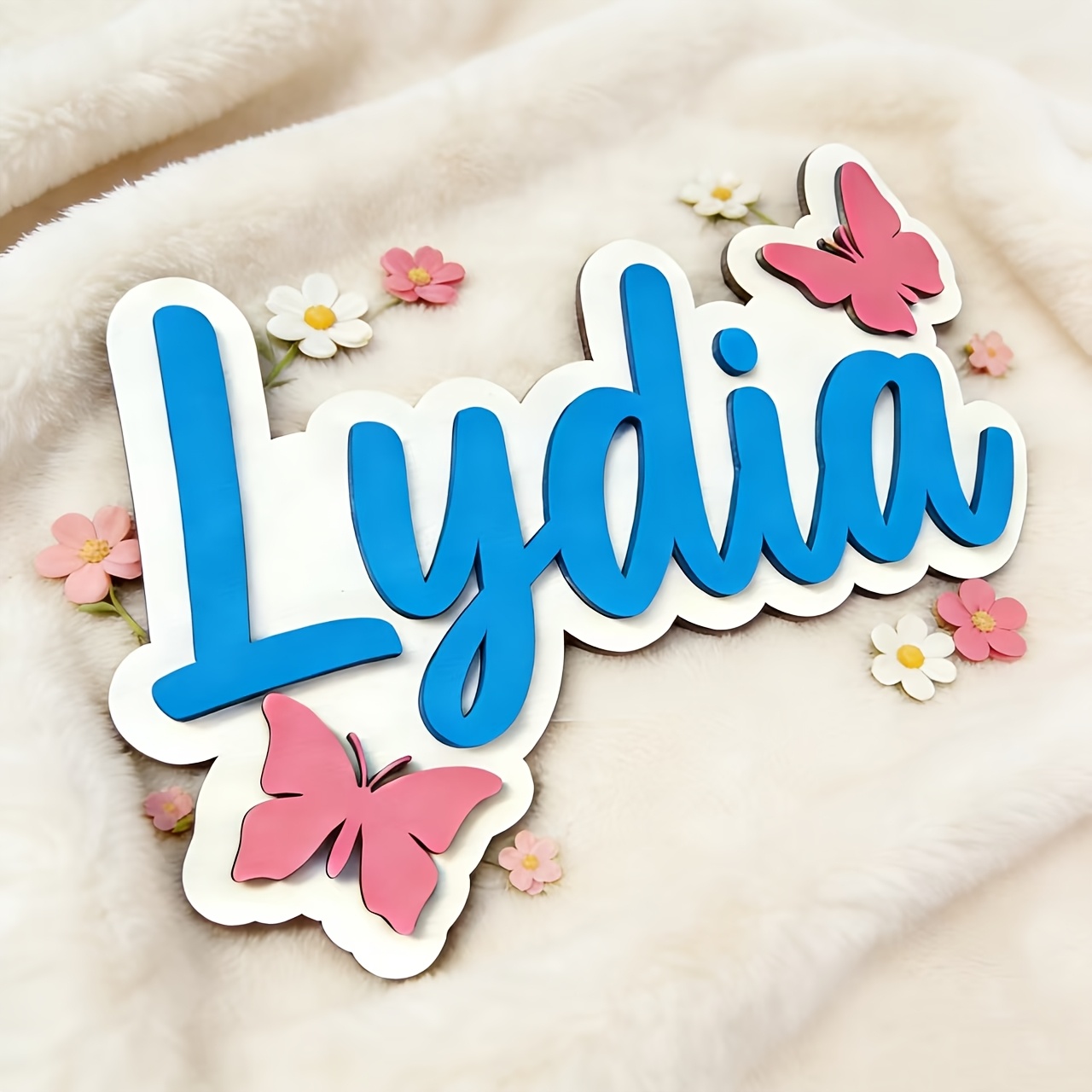 Personalized Blue & Pink Butte - Baby Nursery Pink ulasan dan harga