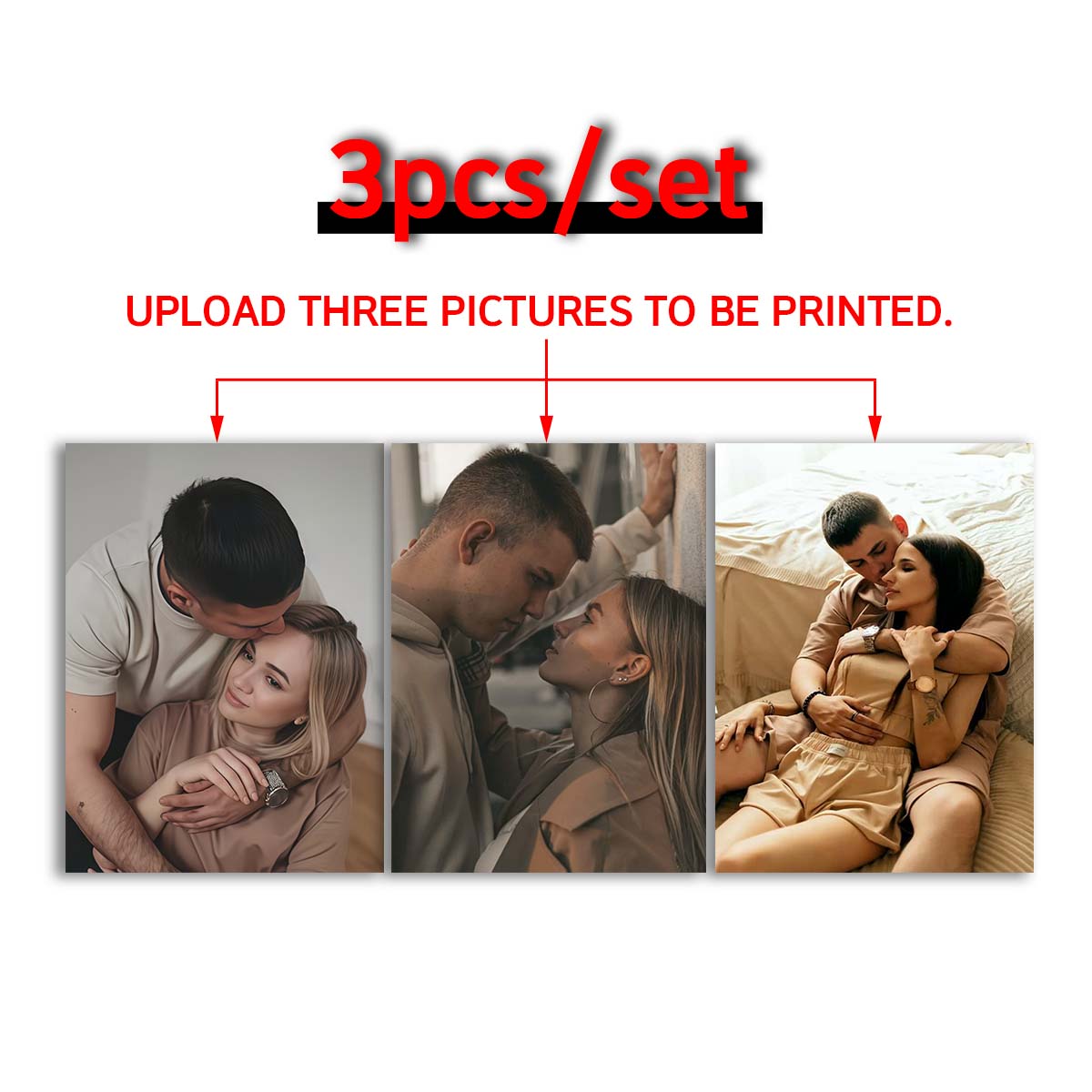 Triptych - 2D custom photo woo - Photo Frame Baby ulasan dan harga