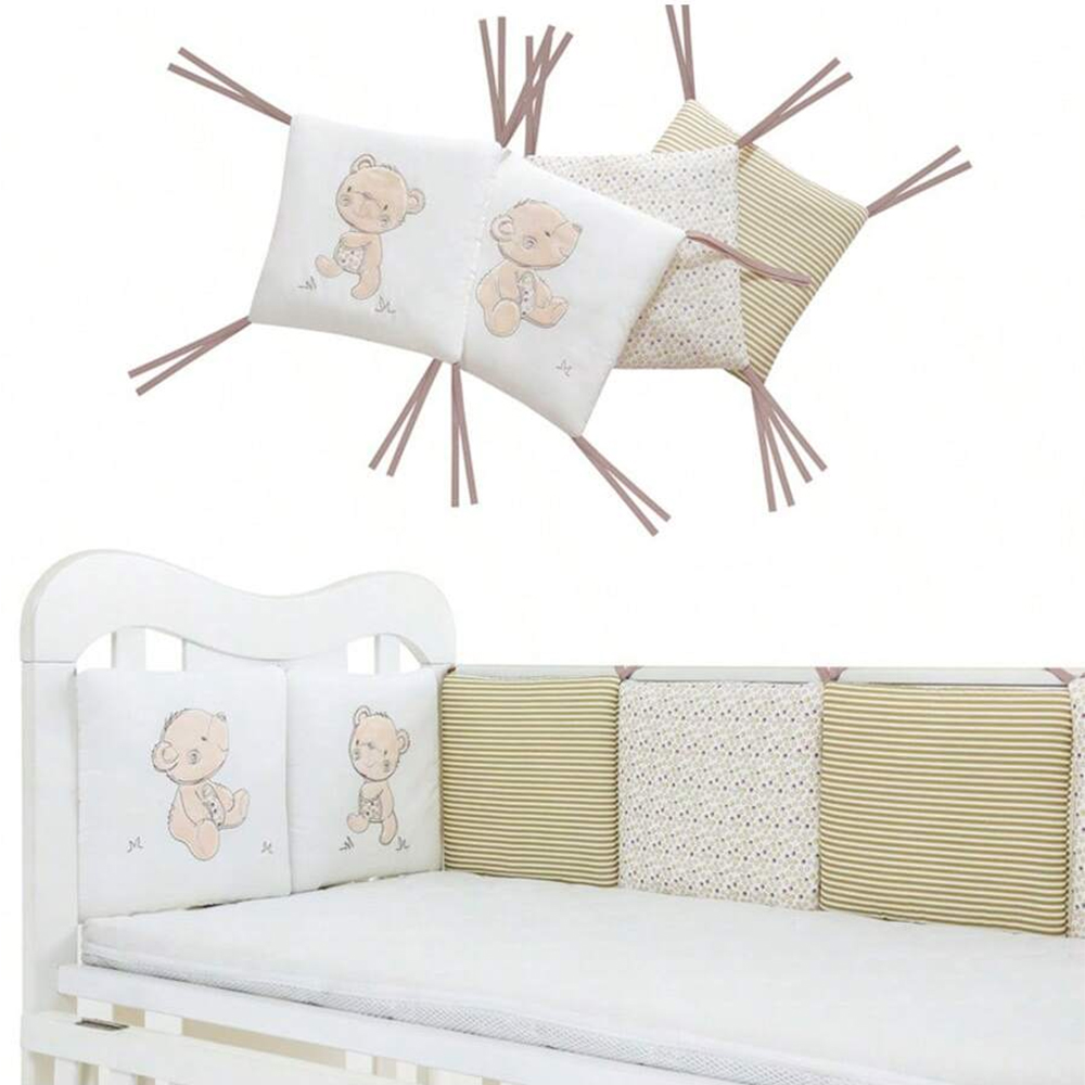 Baby Bed Protector Crib Bumper - Bed Rail Toddler ulasan dan harga
