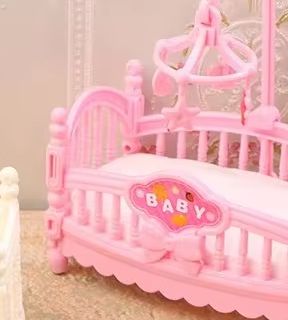 1:12 Dollhouse Miniature Mini  - Baby Nursery Game ulasan dan harga