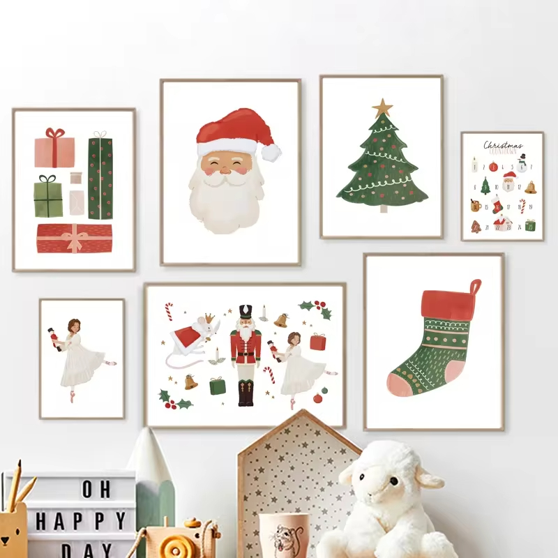 Cartoon Christmas Gift Socks M - Baby Nursery Mirror ulasan dan harga