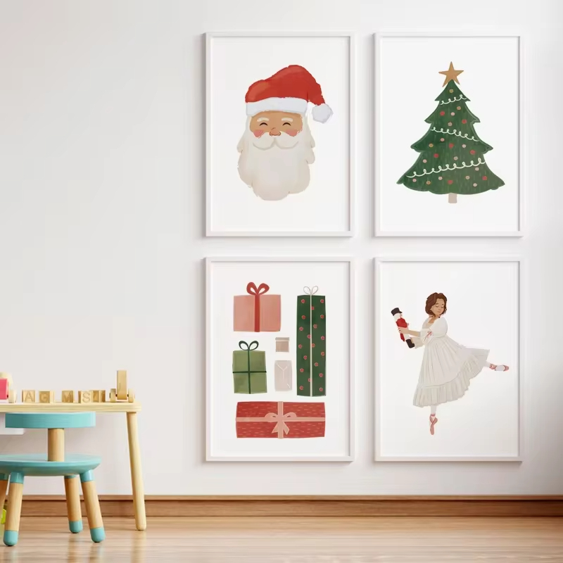 Cartoon Christmas Gift Socks M - Baby Nursery Mirror ulasan dan harga