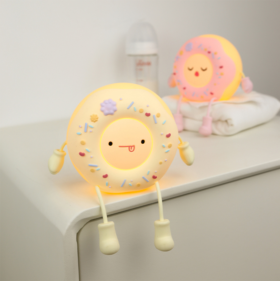 Donut Led Night Light Cartoon  - Baby Nursery Table Lamp ulasan dan harga