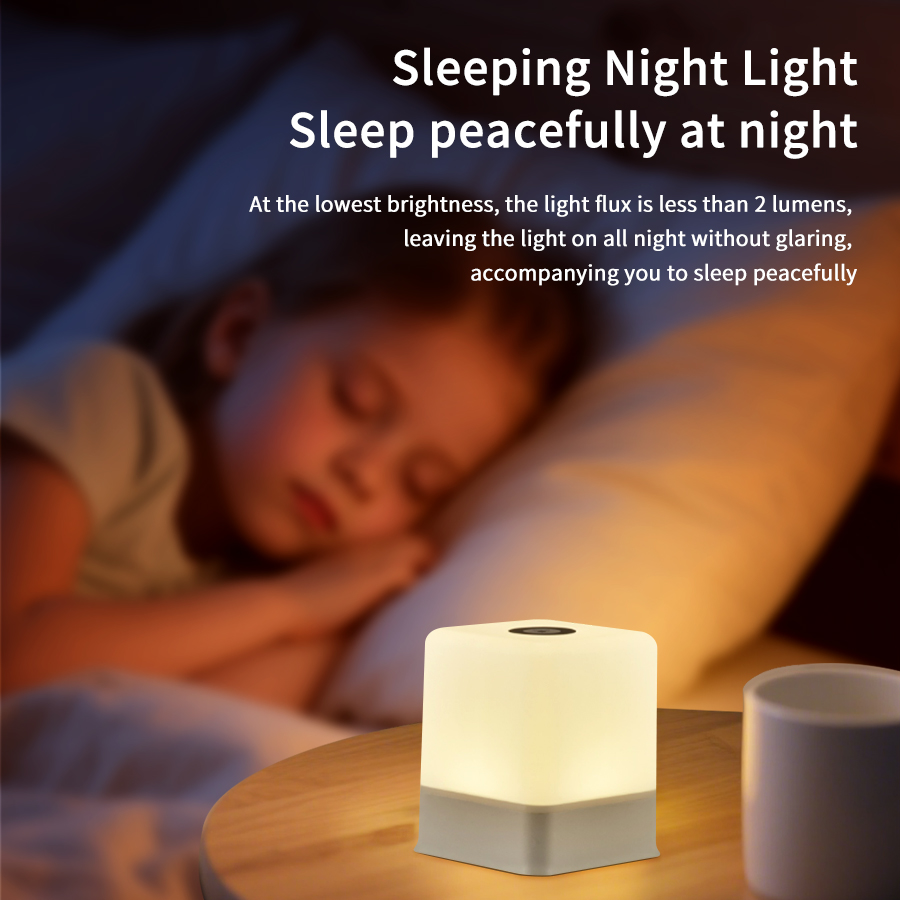 LED Touch Night Light Recharge - Baby Nursery Table Lamp ulasan dan harga