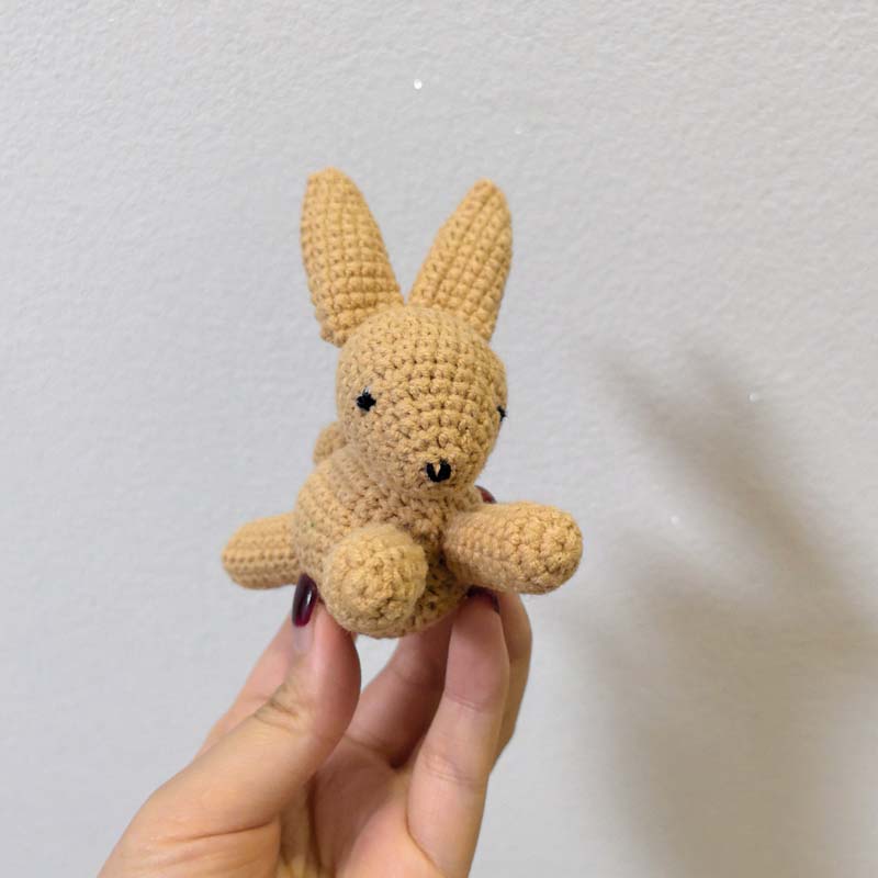 1Pcs Adorable Crochet Rabbit D - Baby Nursery Hanging Decor ulasan dan harga