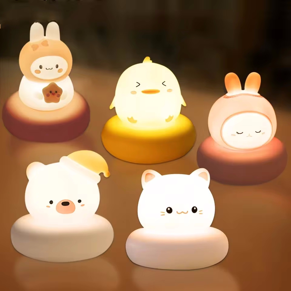 Cute Animal Night Light Novelt - Baby Nursery Table Lamp ulasan dan harga
