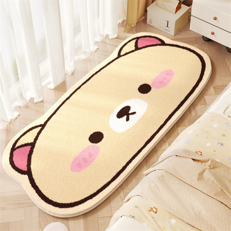 Kawaii Rilakkuma Plush Rug Coz - Baby Nursery Game ulasan dan harga