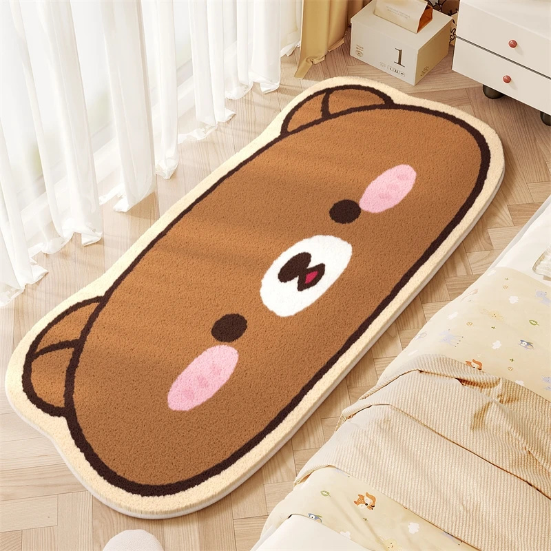 Kawaii Rilakkuma Plush Rug Coz - Baby Nursery Game ulasan dan harga