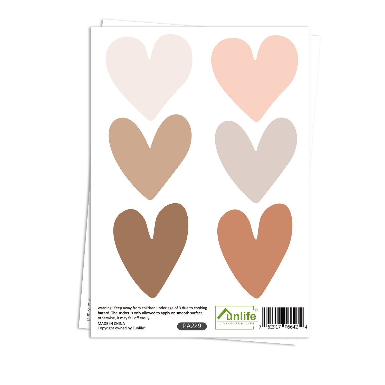 Boho Hearts Creative Wall Stic - Baby Nursery Murals ulasan dan harga