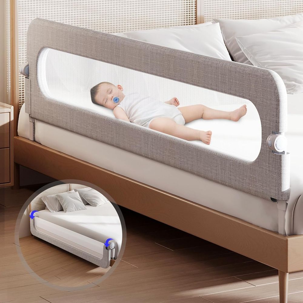 Baby Bed Rails Guard - Toddler - Bed Rail Toddler ulasan dan harga