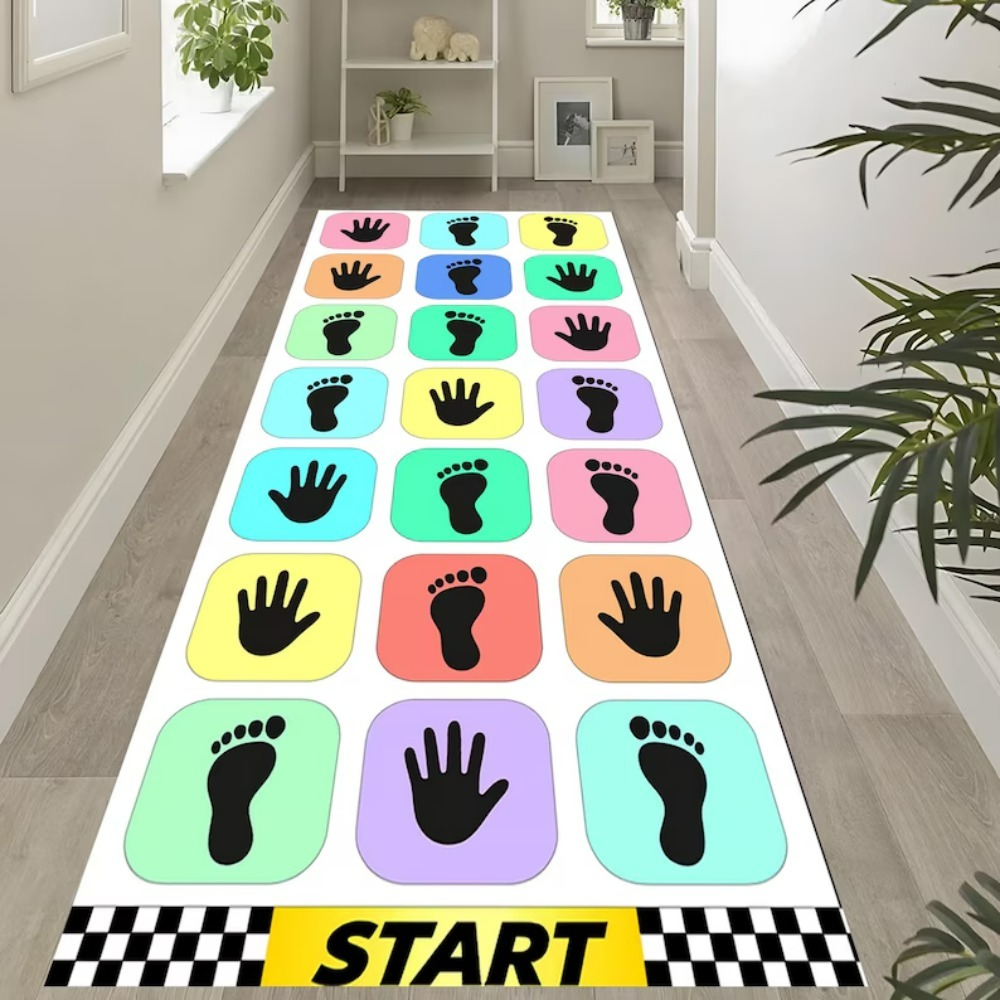 Handprint Foot Print Game Runn - Baby Nursery Game ulasan dan harga