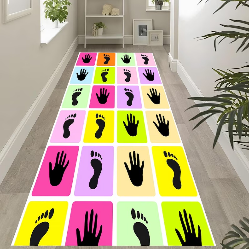 Handprint Foot Print Game Runn - Baby Nursery Game ulasan dan harga