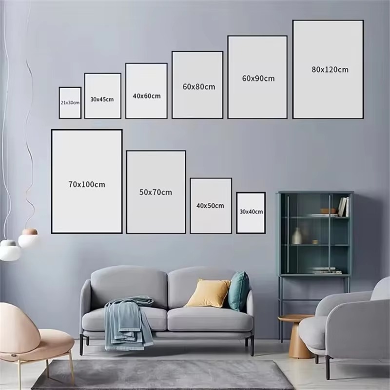 1pc frameless Funny Animals Ra - Baby Nursery Paintings ulasan dan harga