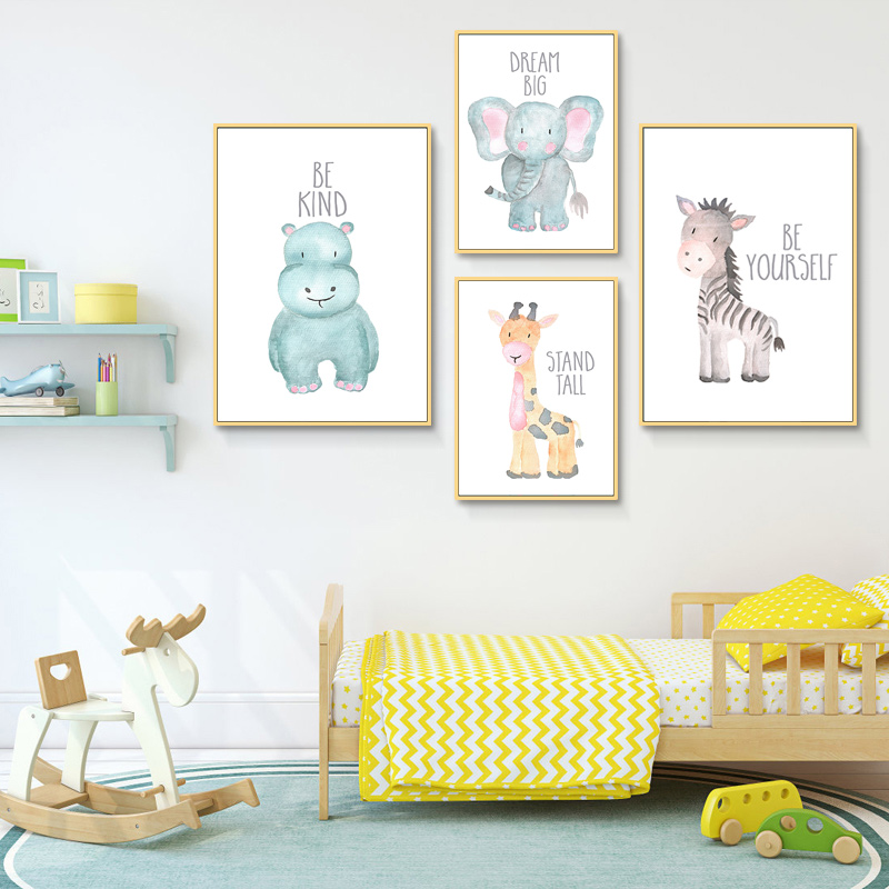 Baby Animal Lion Elephant Gira - Baby Nursery Mirror ulasan dan harga