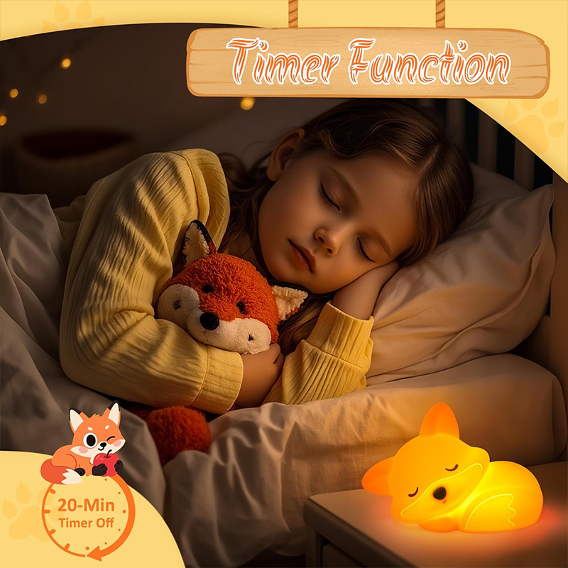 1Pack Fox Animal Night Light S - Baby Nursery Table Lamp ulasan dan harga