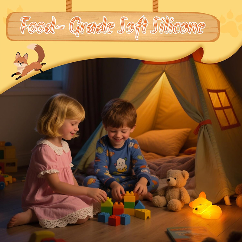 1Pack Fox Animal Night Light S - Baby Nursery Table Lamp ulasan dan harga